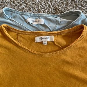 TWO madewell hemp drapey tee
